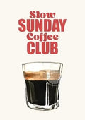 Quadro Decorativo Coffee Club