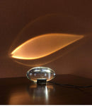 Luminária de Mesa LED Olho do Céu em Cristal