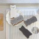 Kit 4 Esponjas de Cozinha Gatinhos