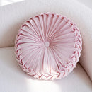 Capa de Almofada Rosa e Branca 45x45 cm