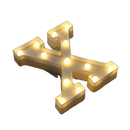 Luminária LED Letras e Números