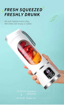 Liquidificador Portátil 450ml com 10 Lâminas