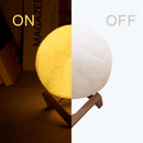 Luminária LED Lua Galaxy
