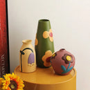 Vaso Decorativo Wabi-Sabi em Cerâmica