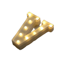 Luminária LED Letras e Números