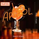 Placa Neon LED Aperol Spritz