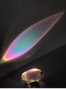 Luminária de Mesa LED Olho do Céu em Cristal