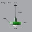 Lustre Pendente de Vidro Estilo Bauhaus Nórdico