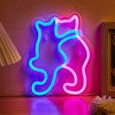 Letreiro Neon Gato 3D LED