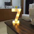 Luminária LED Letras e Números