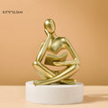 Escultura Decorativa Pensador em Resina