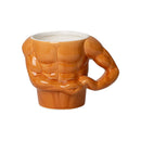Caneca de Cerâmica Musculosa