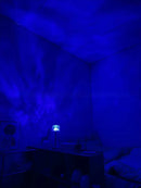 Luminária LED com Efeito Ondas d'Água