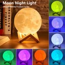 Luminária LED Lua Galaxy