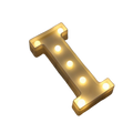 Luminária LED Letras e Números