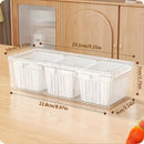 Kit de Potes Organizadores para Geladeira