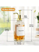 Dispenser de Vidro com Válvula Dosadora