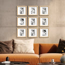 Kit 6 Quadros Decorativos 23x23cm