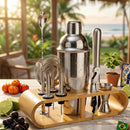Kit Barman Luxo 12 Peças LUWAVE