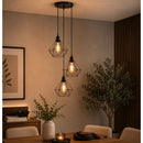 Lustre Pendente Diamante Triplo
