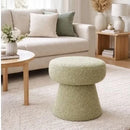 Puff Velar Luxo em Bouclé